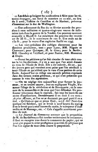 L'ami de la religion et du roi journal ecclesiastique, politique et litteraire