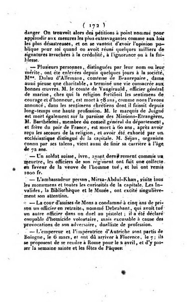 L'ami de la religion et du roi journal ecclesiastique, politique et litteraire