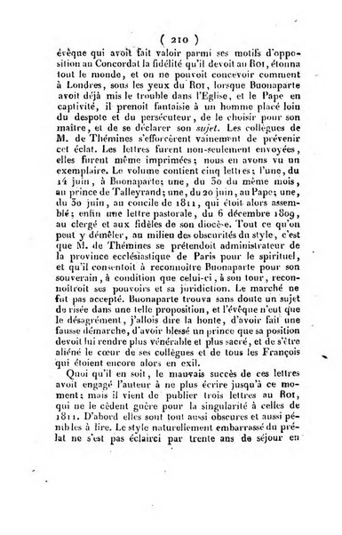 L'ami de la religion et du roi journal ecclesiastique, politique et litteraire