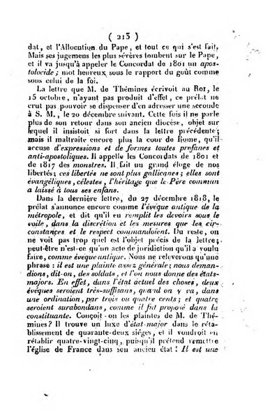 L'ami de la religion et du roi journal ecclesiastique, politique et litteraire