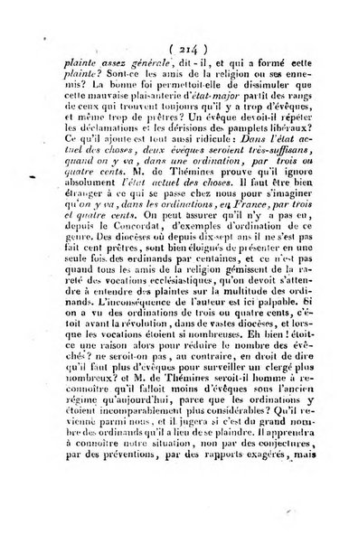 L'ami de la religion et du roi journal ecclesiastique, politique et litteraire