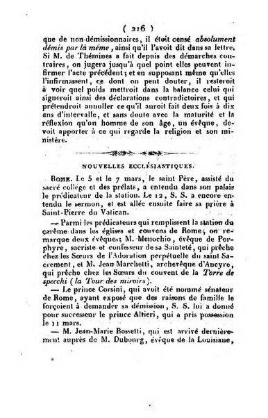 L'ami de la religion et du roi journal ecclesiastique, politique et litteraire