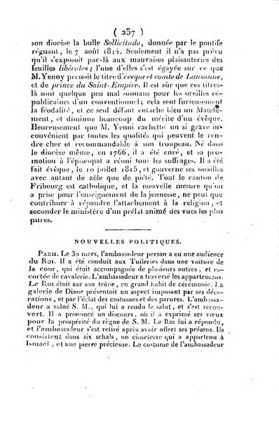 L'ami de la religion et du roi journal ecclesiastique, politique et litteraire