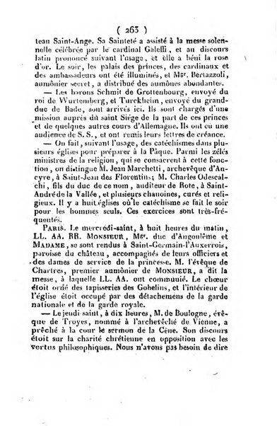 L'ami de la religion et du roi journal ecclesiastique, politique et litteraire