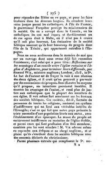 L'ami de la religion et du roi journal ecclesiastique, politique et litteraire