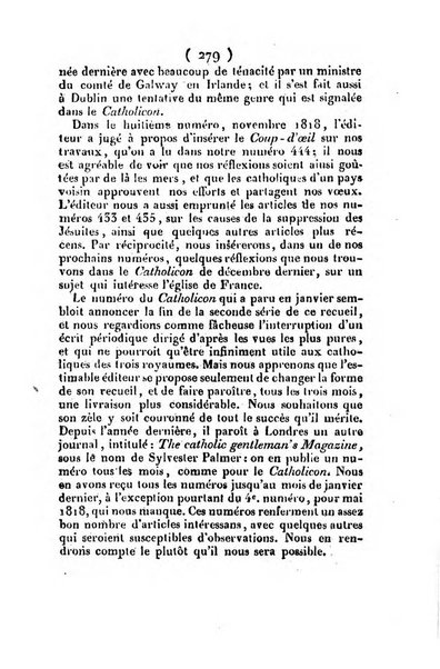 L'ami de la religion et du roi journal ecclesiastique, politique et litteraire