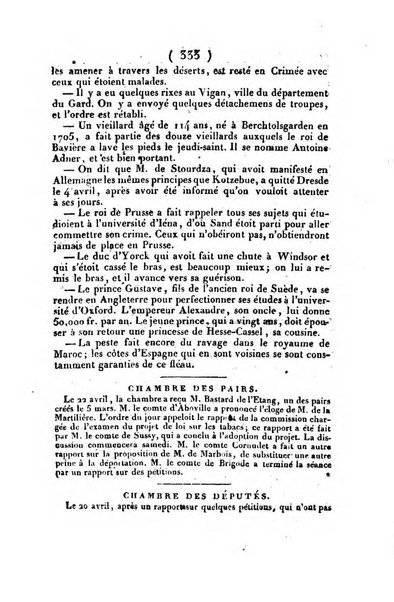 L'ami de la religion et du roi journal ecclesiastique, politique et litteraire