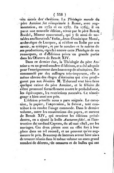 L'ami de la religion et du roi journal ecclesiastique, politique et litteraire