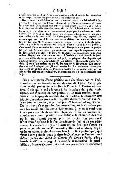 L'ami de la religion et du roi journal ecclesiastique, politique et litteraire