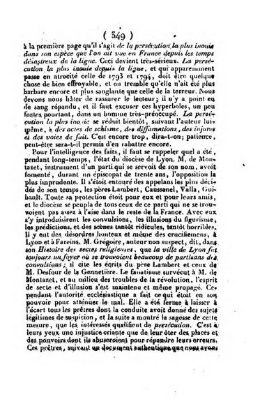 L'ami de la religion et du roi journal ecclesiastique, politique et litteraire