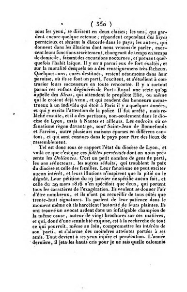 L'ami de la religion et du roi journal ecclesiastique, politique et litteraire