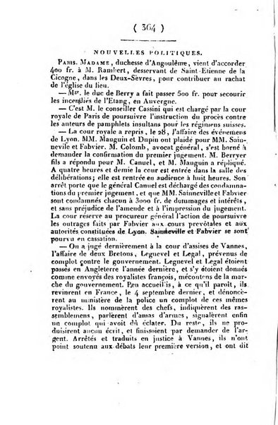 L'ami de la religion et du roi journal ecclesiastique, politique et litteraire