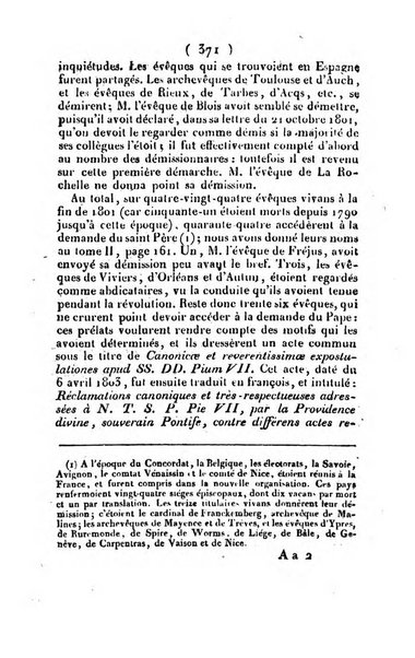 L'ami de la religion et du roi journal ecclesiastique, politique et litteraire