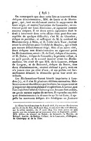 L'ami de la religion et du roi journal ecclesiastique, politique et litteraire