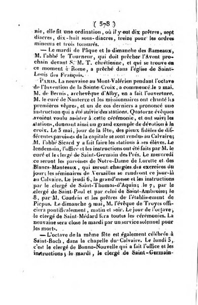 L'ami de la religion et du roi journal ecclesiastique, politique et litteraire