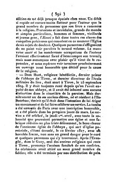 L'ami de la religion et du roi journal ecclesiastique, politique et litteraire