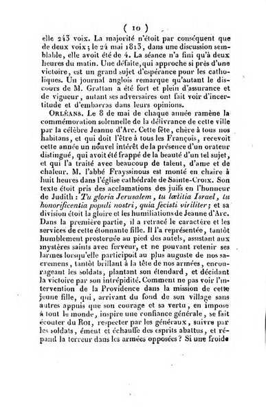 L'ami de la religion et du roi journal ecclesiastique, politique et litteraire