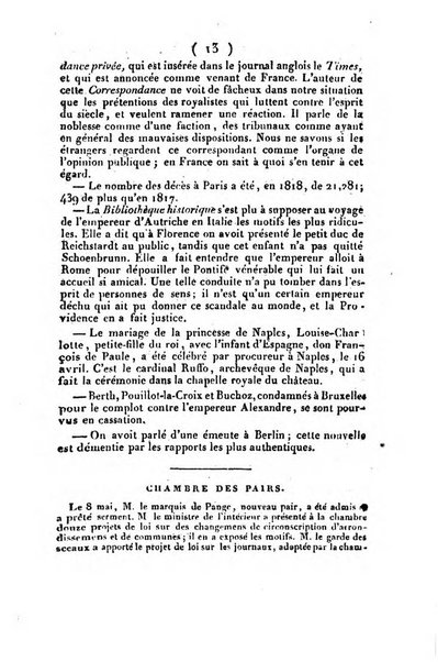 L'ami de la religion et du roi journal ecclesiastique, politique et litteraire