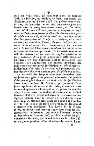 L'ami de la religion et du roi journal ecclesiastique, politique et litteraire