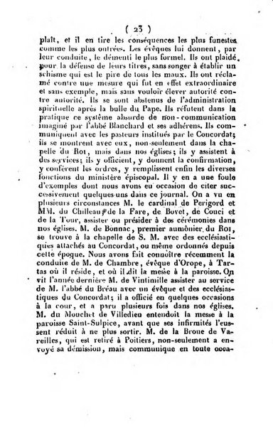 L'ami de la religion et du roi journal ecclesiastique, politique et litteraire