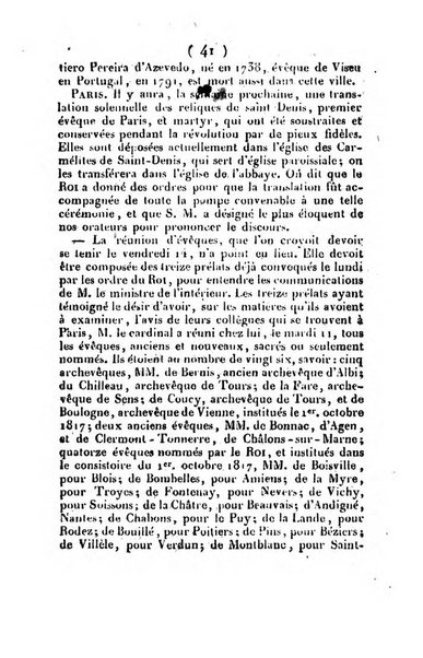 L'ami de la religion et du roi journal ecclesiastique, politique et litteraire