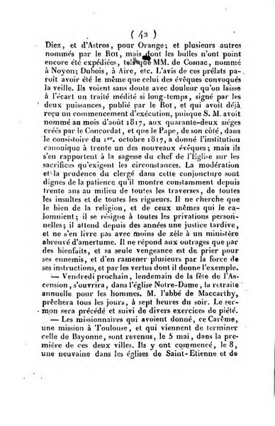 L'ami de la religion et du roi journal ecclesiastique, politique et litteraire