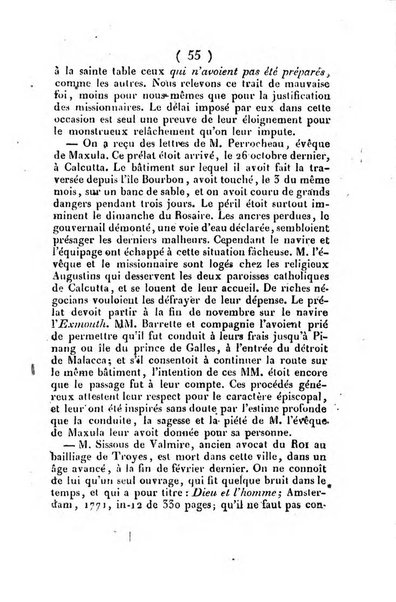 L'ami de la religion et du roi journal ecclesiastique, politique et litteraire