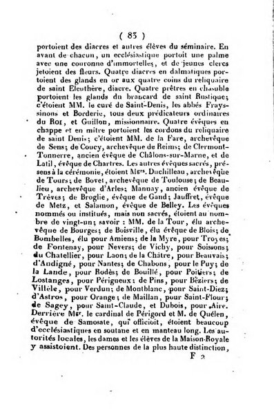 L'ami de la religion et du roi journal ecclesiastique, politique et litteraire