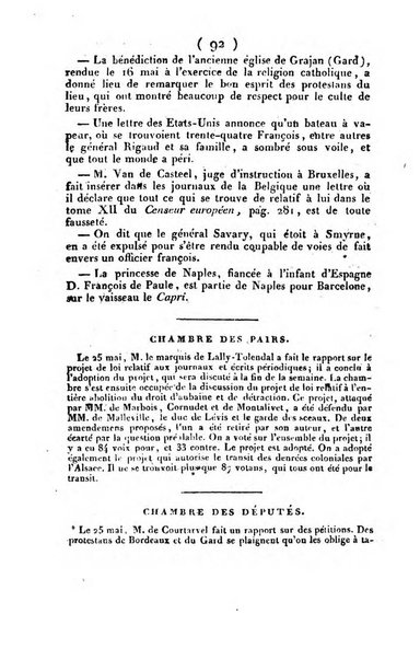 L'ami de la religion et du roi journal ecclesiastique, politique et litteraire