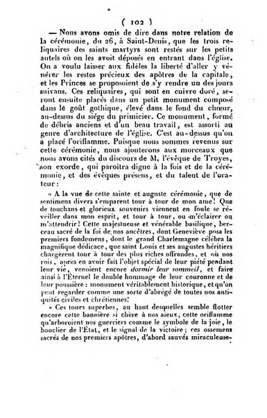 L'ami de la religion et du roi journal ecclesiastique, politique et litteraire