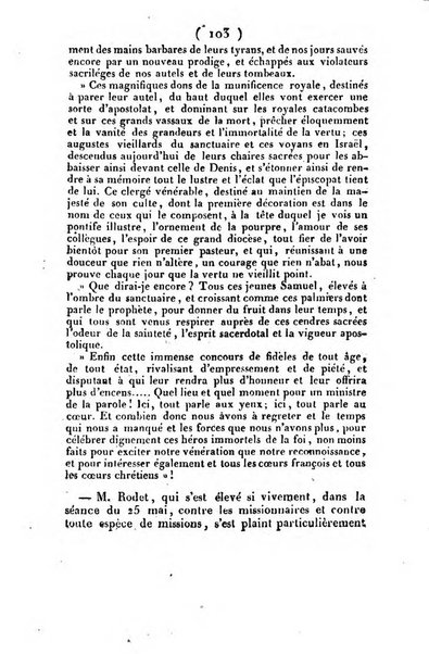 L'ami de la religion et du roi journal ecclesiastique, politique et litteraire