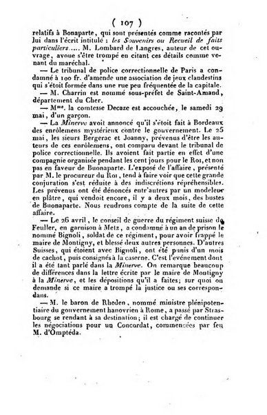 L'ami de la religion et du roi journal ecclesiastique, politique et litteraire