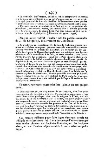 L'ami de la religion et du roi journal ecclesiastique, politique et litteraire