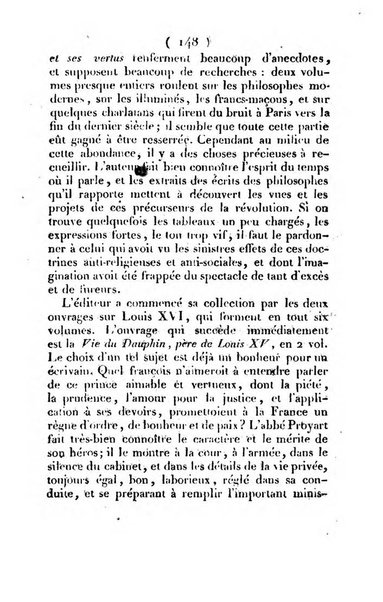 L'ami de la religion et du roi journal ecclesiastique, politique et litteraire