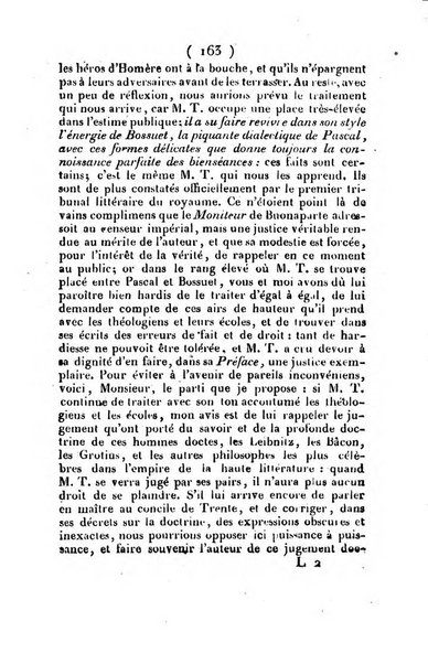 L'ami de la religion et du roi journal ecclesiastique, politique et litteraire