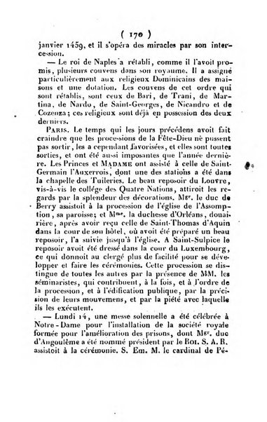 L'ami de la religion et du roi journal ecclesiastique, politique et litteraire