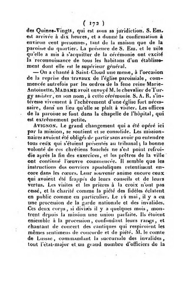 L'ami de la religion et du roi journal ecclesiastique, politique et litteraire