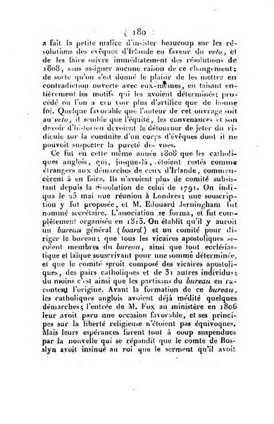 L'ami de la religion et du roi journal ecclesiastique, politique et litteraire