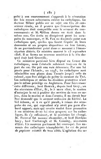 L'ami de la religion et du roi journal ecclesiastique, politique et litteraire