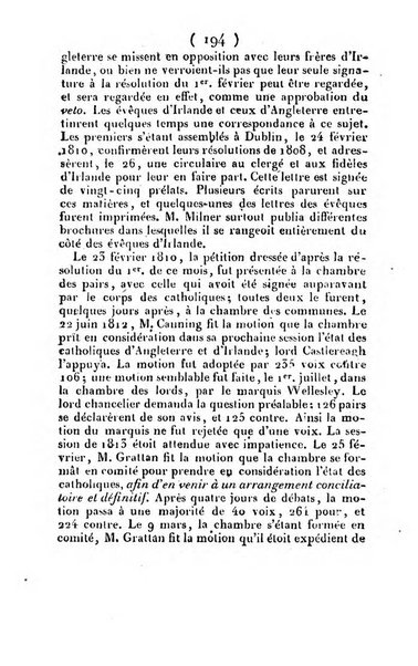 L'ami de la religion et du roi journal ecclesiastique, politique et litteraire