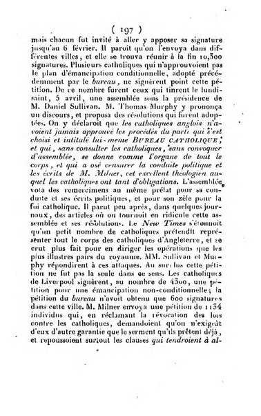 L'ami de la religion et du roi journal ecclesiastique, politique et litteraire