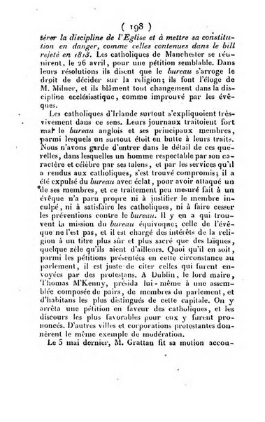 L'ami de la religion et du roi journal ecclesiastique, politique et litteraire