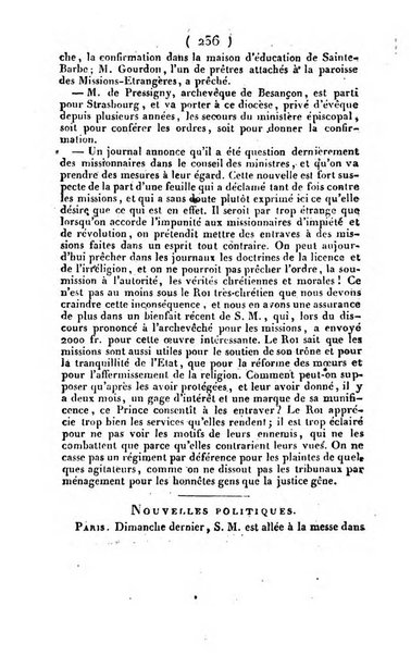 L'ami de la religion et du roi journal ecclesiastique, politique et litteraire