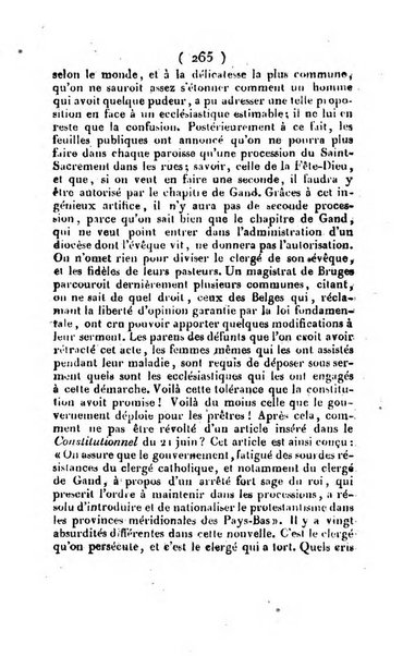 L'ami de la religion et du roi journal ecclesiastique, politique et litteraire