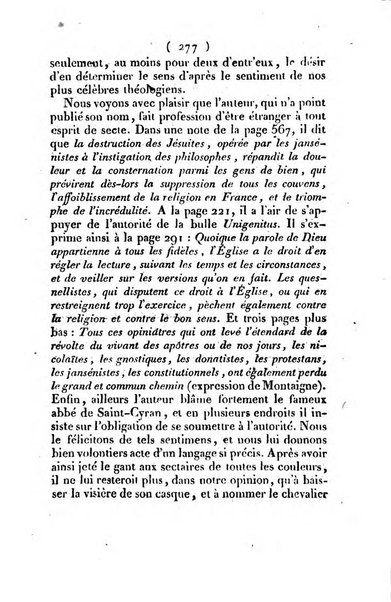 L'ami de la religion et du roi journal ecclesiastique, politique et litteraire