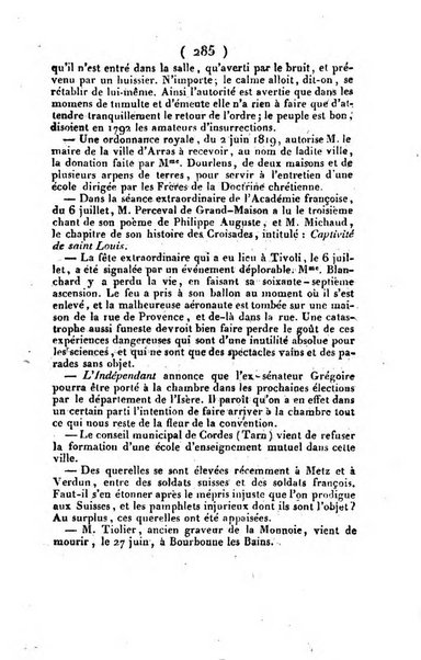 L'ami de la religion et du roi journal ecclesiastique, politique et litteraire