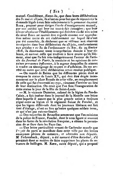 L'ami de la religion et du roi journal ecclesiastique, politique et litteraire