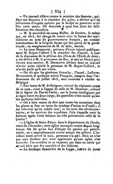 L'ami de la religion et du roi journal ecclesiastique, politique et litteraire