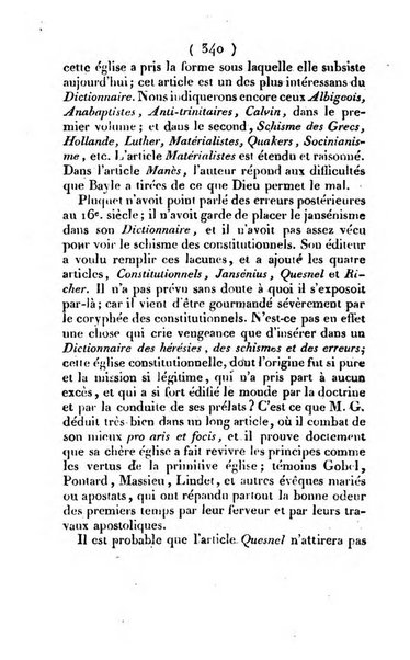 L'ami de la religion et du roi journal ecclesiastique, politique et litteraire