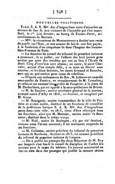 L'ami de la religion et du roi journal ecclesiastique, politique et litteraire